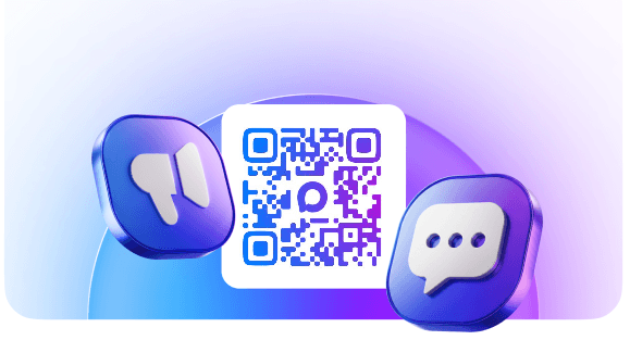 QR-код для открытия чат-бота «Онлайн инспектор» в приложении Max